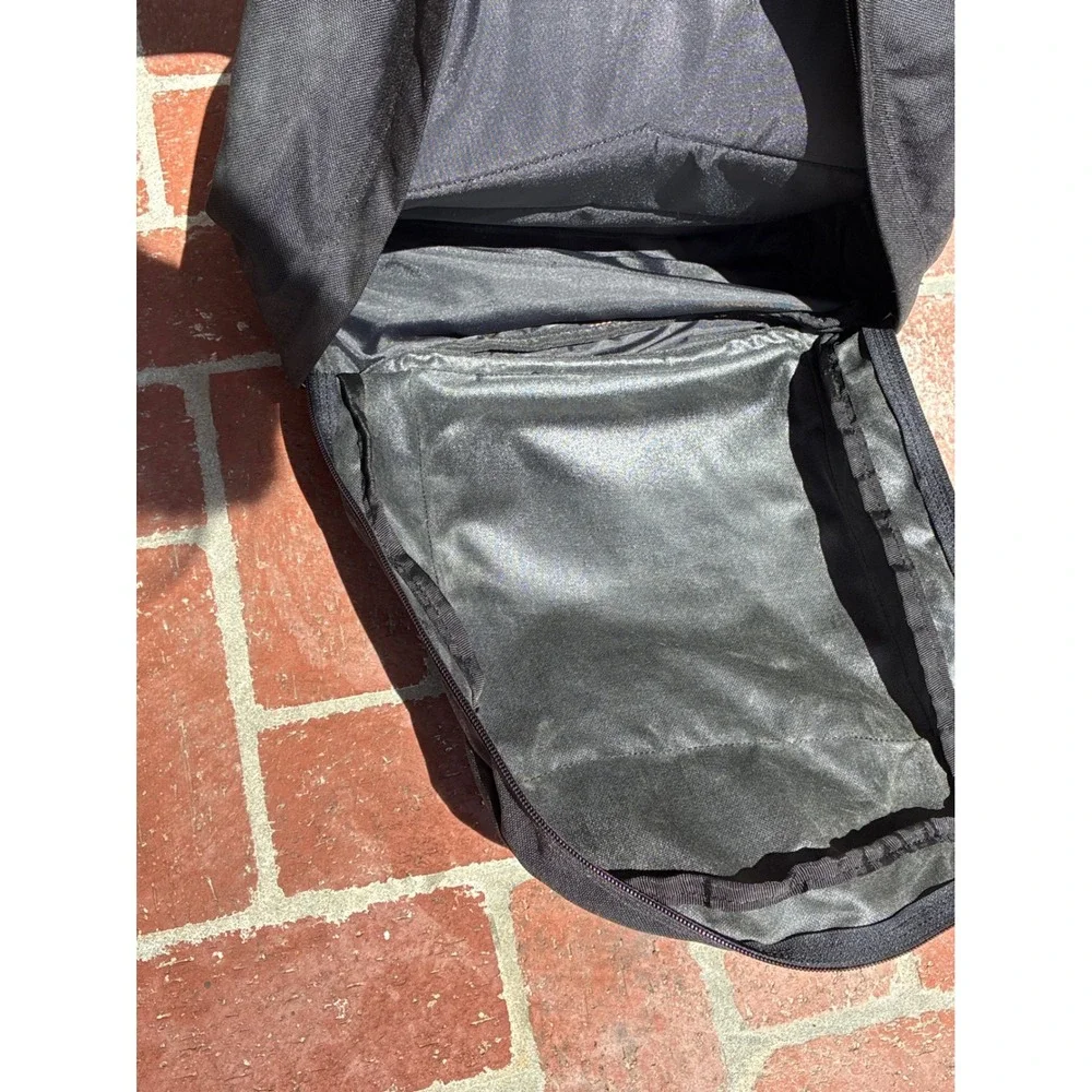 Spalding Backpack Unisex One Size Black Suede Bottom Vintage 90s Gorpcore Bag